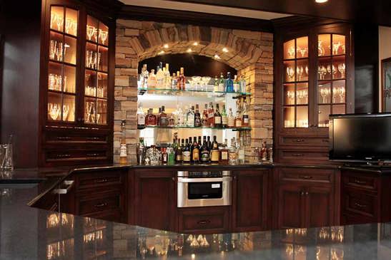 Custom Bar & Built-Ins on the Eastern Shore